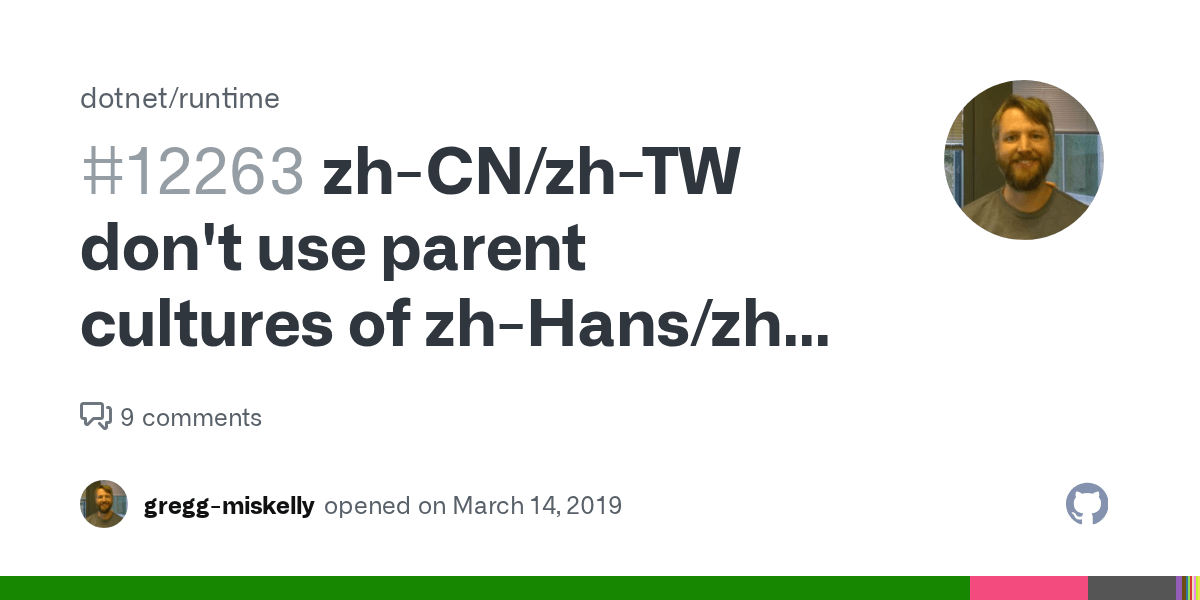 zhCN/zhTW don't use parent cultures of zhHans/zhHant on Linux