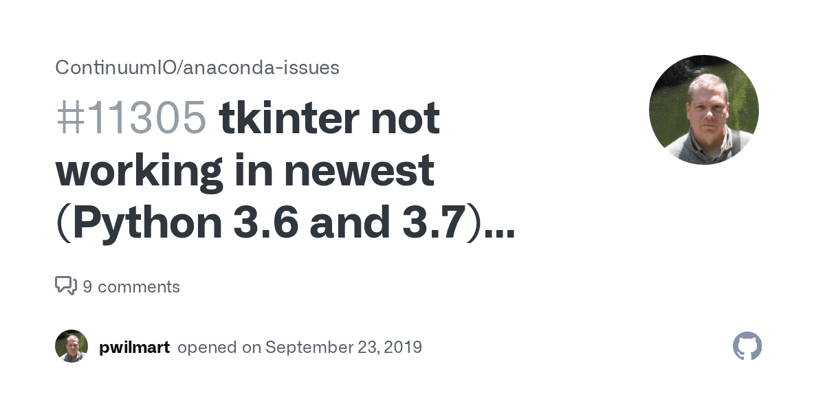 tkinter not working in newest (Python 3.6 and 3.7) releases for Mac