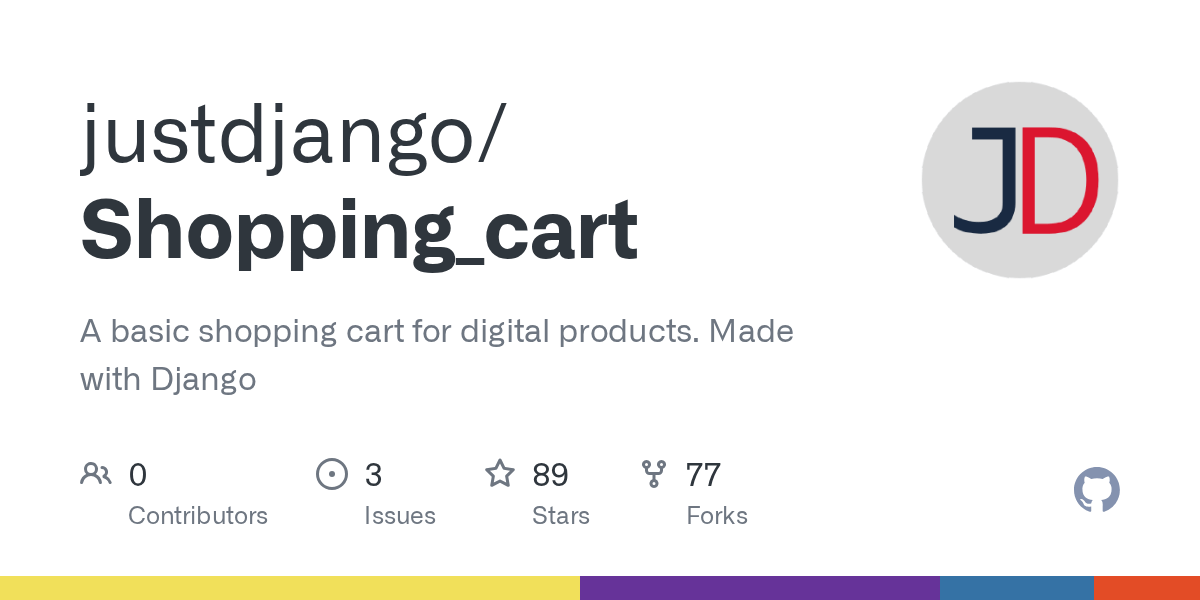 GitHub A basic shopping cart for digital