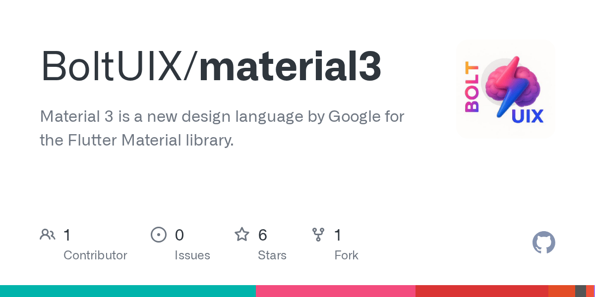 GitHub BoltUIX/material3 Material 3 is a new design language by
