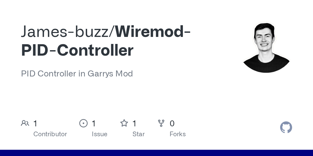 GitHub Jamesbuzz/WiremodPIDController PID Controller in Garrys Mod