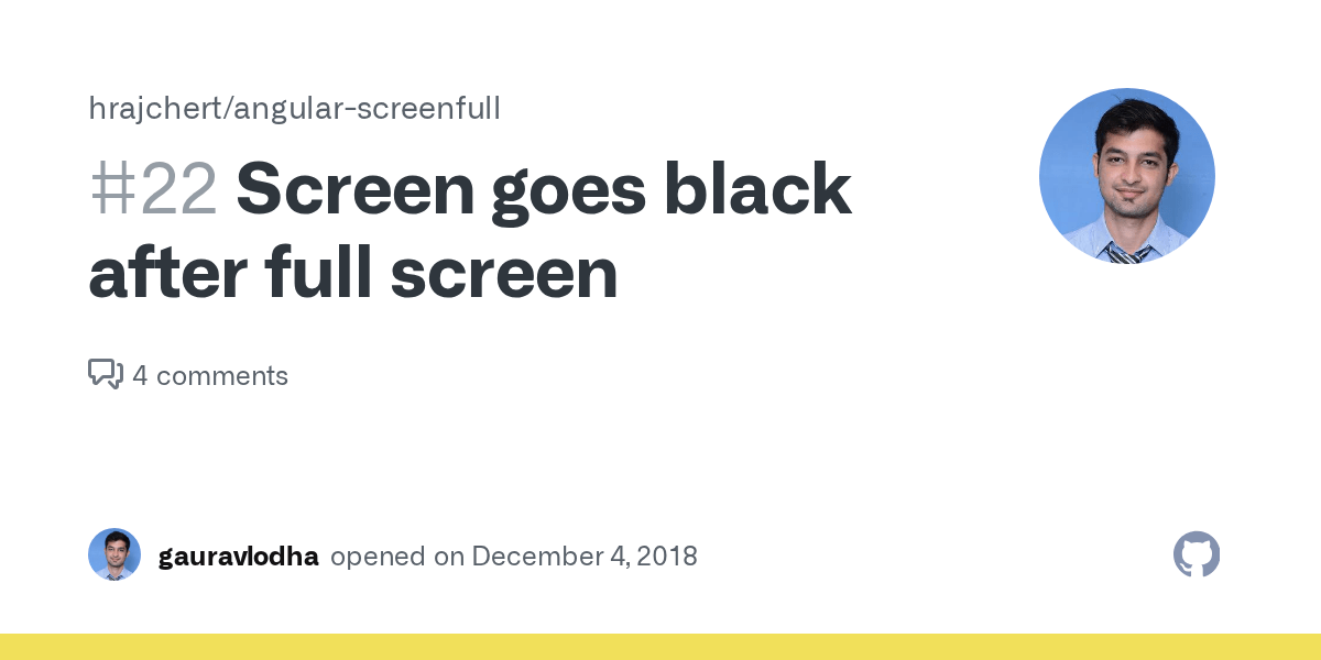 Screen goes black after full screen · Issue 22 · hrajchert/angularscreenfull · GitHub
