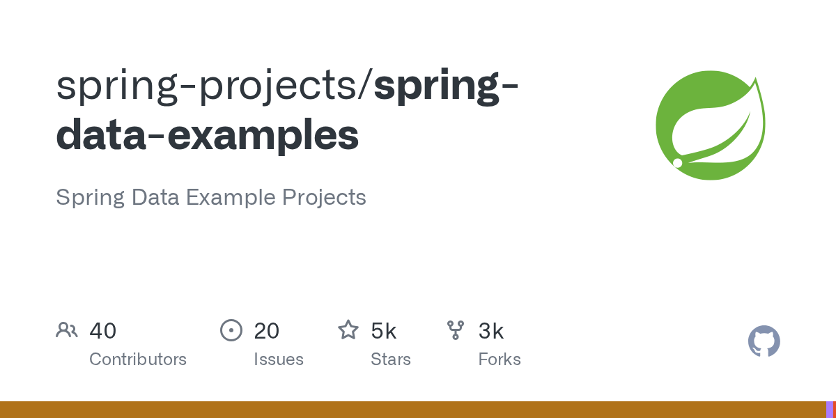 springdataexamples/User.java at main · springprojects/springdata