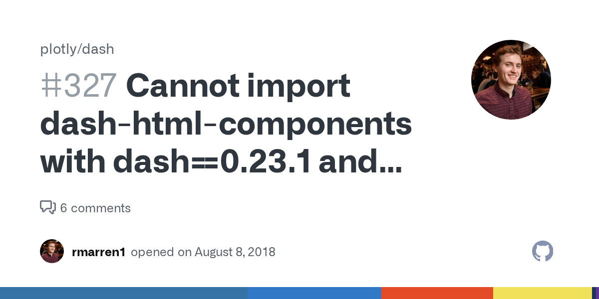Cannot import with dash==0.23.1 and python>=3.7