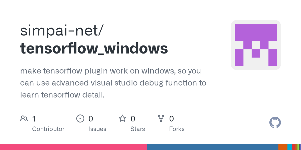 GitHub make tensorflow plugin work on