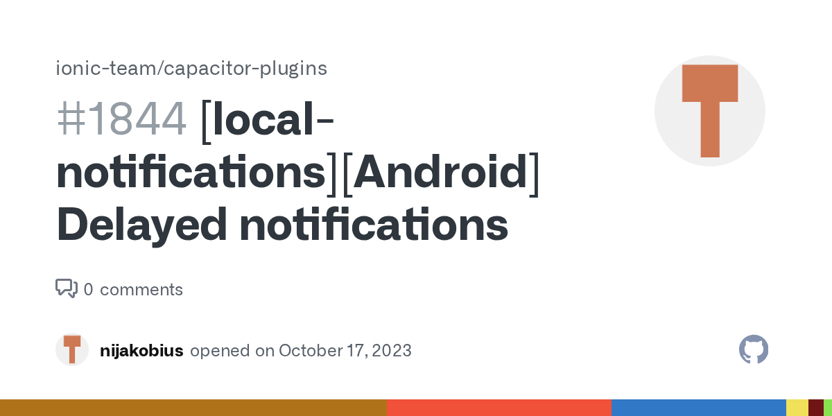 [localnotifications][Android] Delayed notifications · Issue 1844
