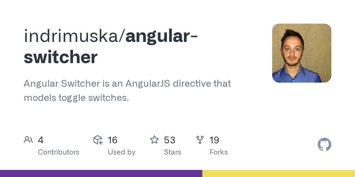 GitHub indrimuska/angularswitcher Angular Switcher is an AngularJS