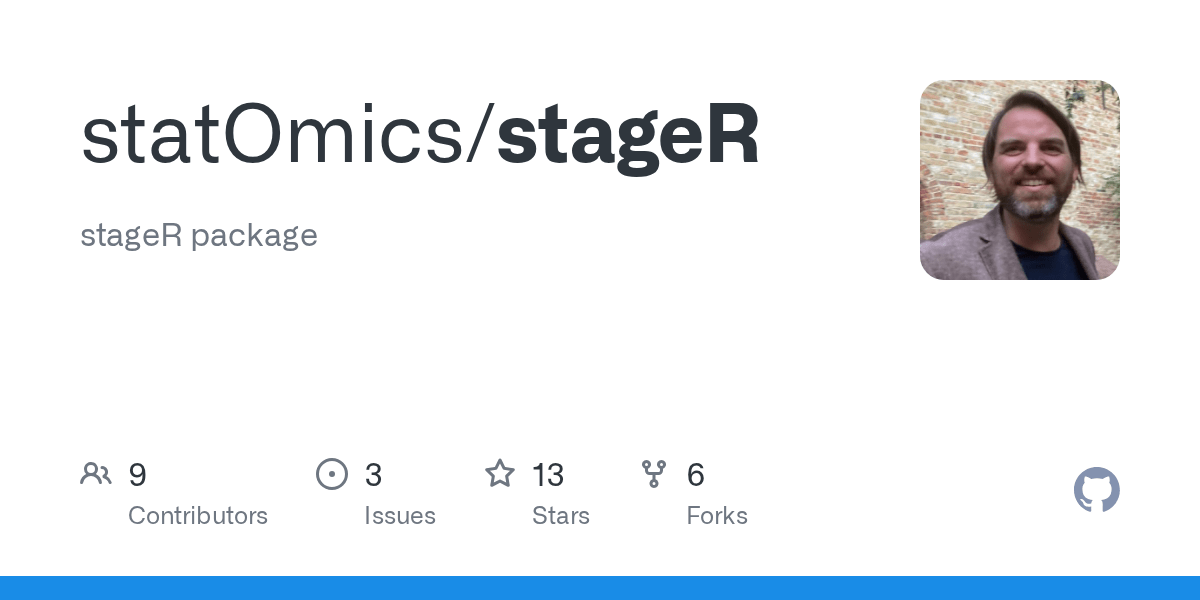 GitHub statOmics/stageR stageR package