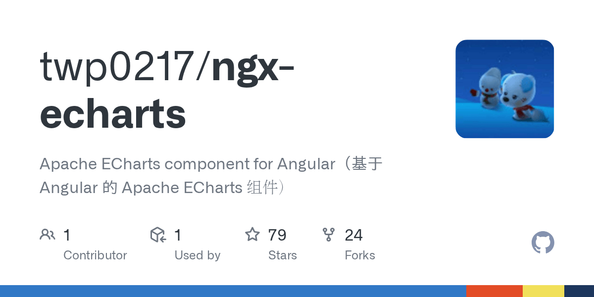 GitHub twp0217/ngxecharts Apache ECharts component for Angular（基于
