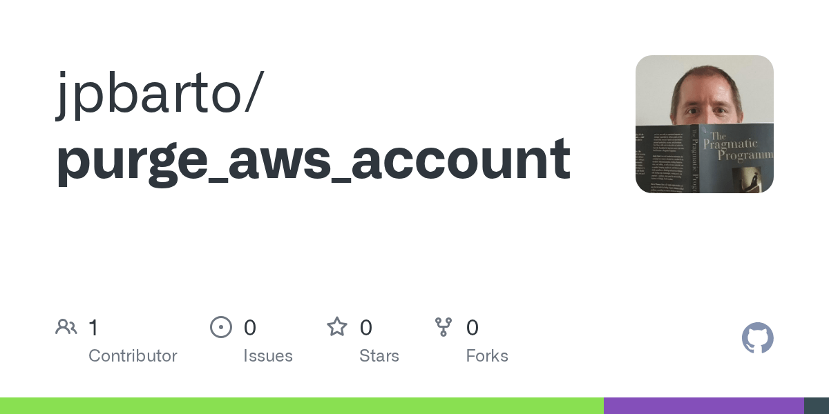 GitHub jpbarto/purge_aws_account