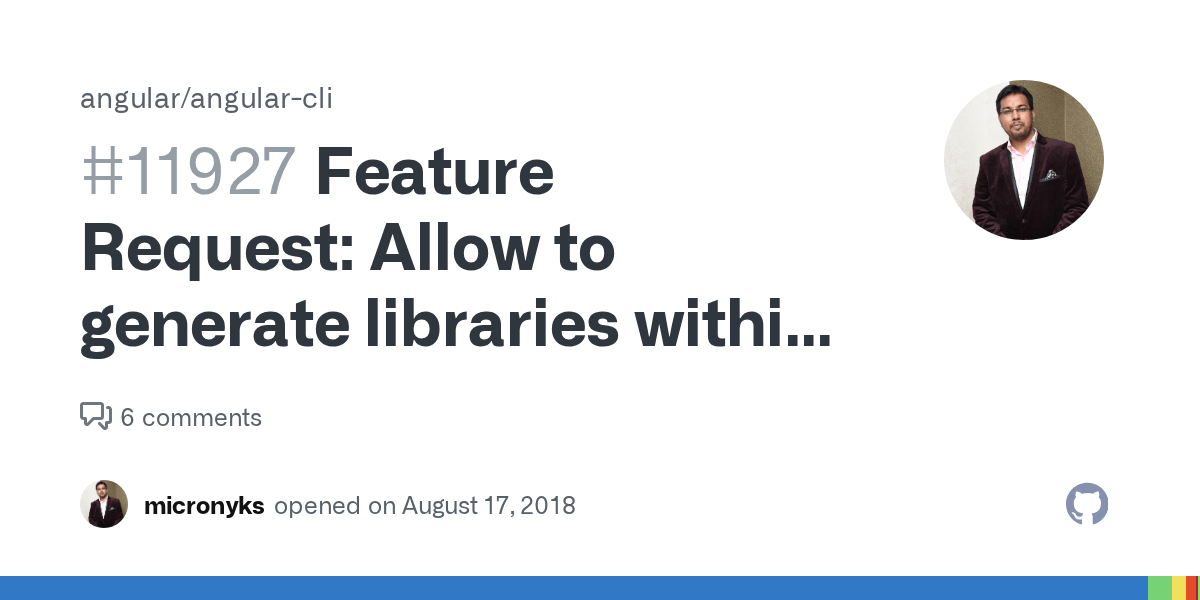 Feature Request Allow to generate libraries within a particular folder