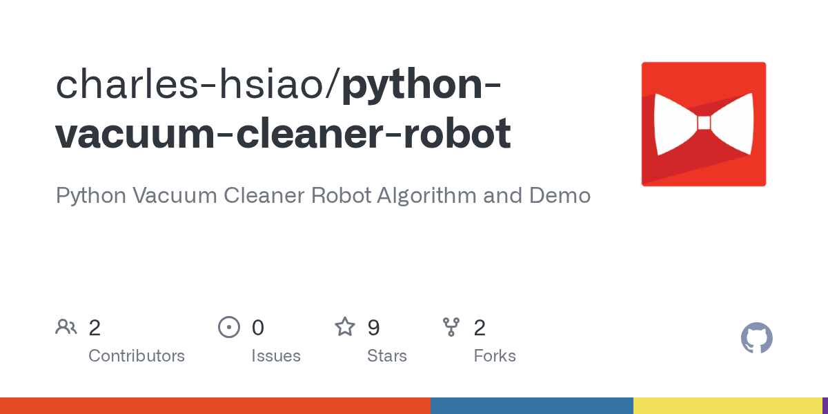GitHub charleshsiao/pythonvacuumcleanerrobot Python Vacuum
