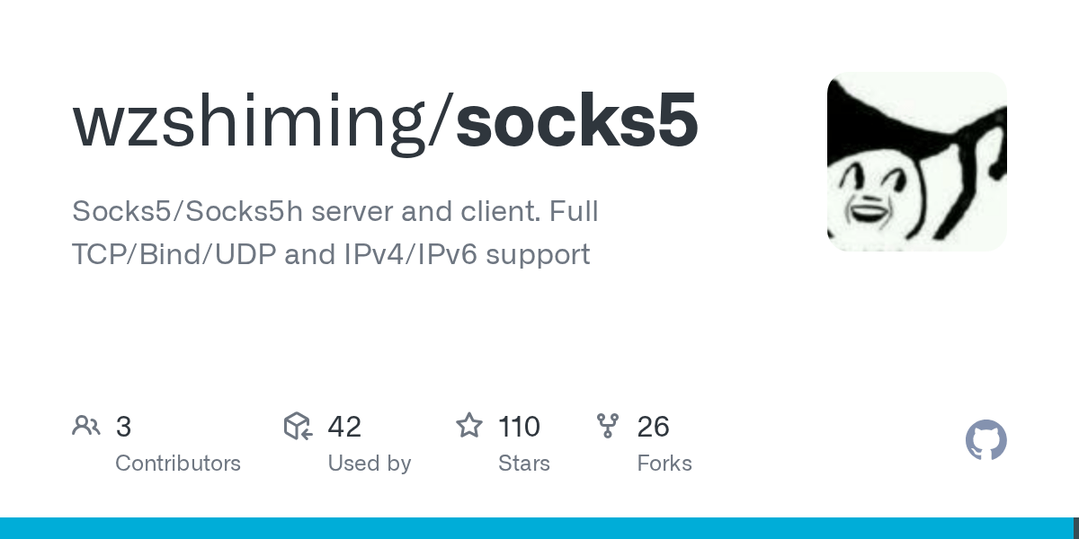 GitHub wzshiming/socks5 Socks5/Socks5h server and client. Full TCP