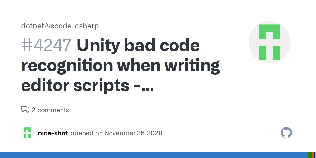 Unity bad code recognition when writing editor scripts Assembly