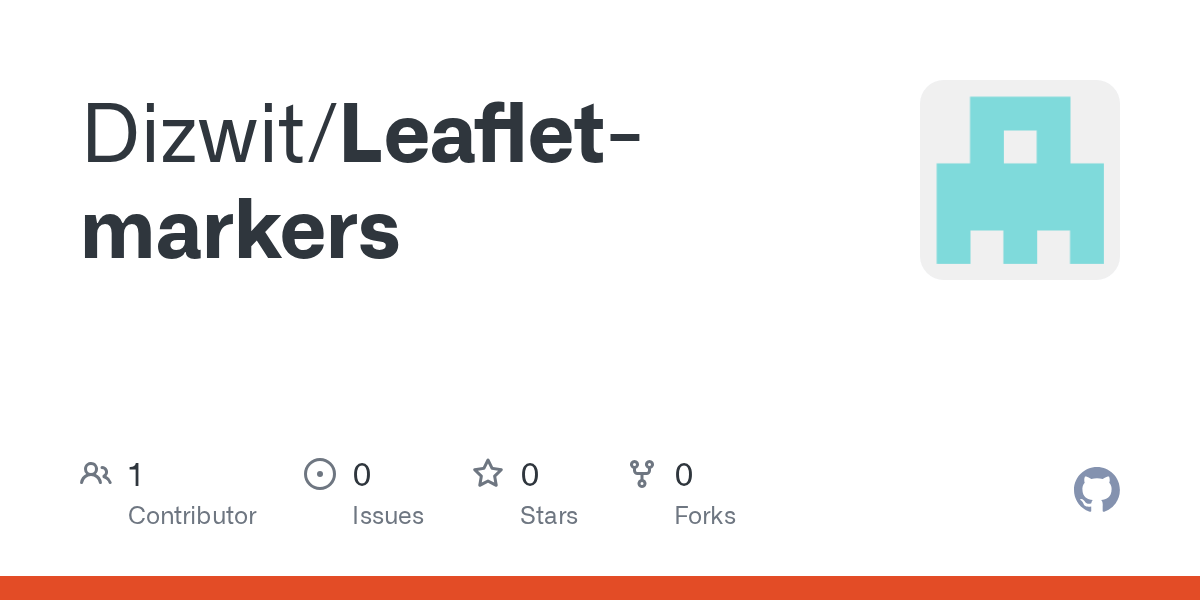 GitHub Dizwit/Leafletmarkers