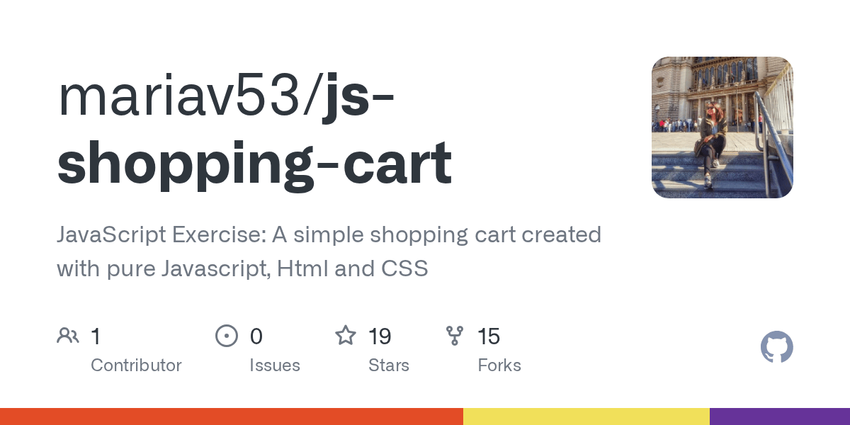 GitHub JavaScript Exercise A simple