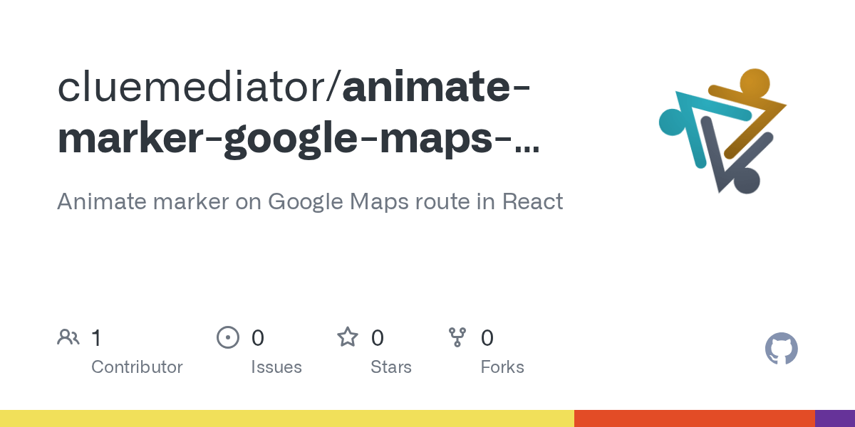 GitHub cluemediator/animatemarkergooglemapsroutereact Animate