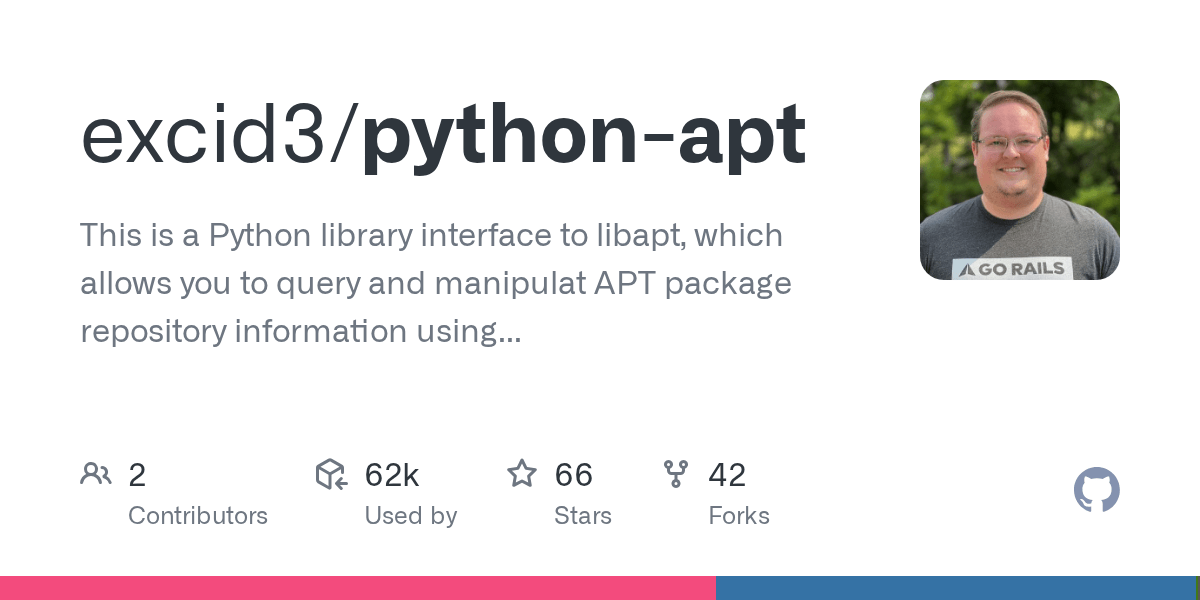 GitHub excid3/pythonapt This is a Python library interface to