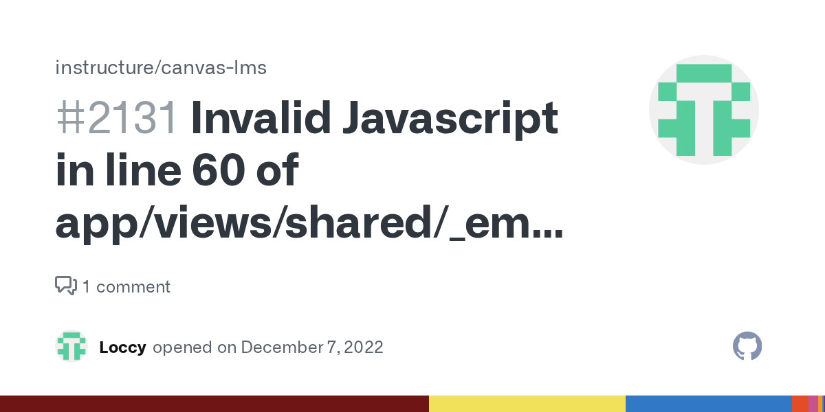 Invalid Javascript in line 60 of app/views/shared/_embedded_chat.html