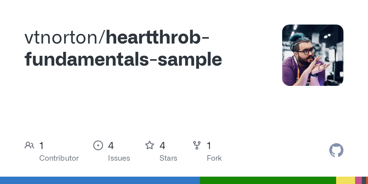 GitHub vtnorton/heartthrobfundamentalssample