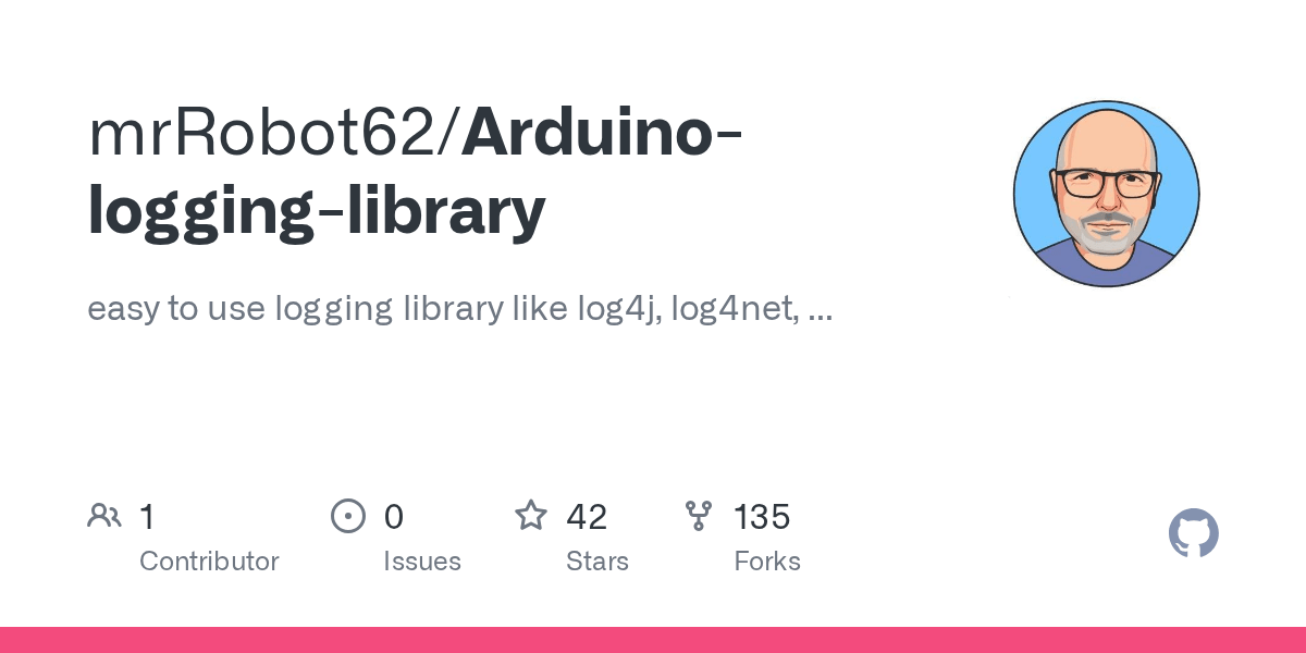 GitHub mrRobot62/Arduinologginglibrary easy to use logging library