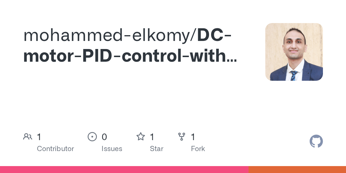 GitHub - mohammed-elkomy/DC-motor-PID-control-with-arduino