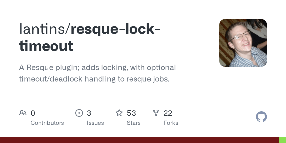 GitHub lantins/resquelocktimeout A Resque plugin; adds locking