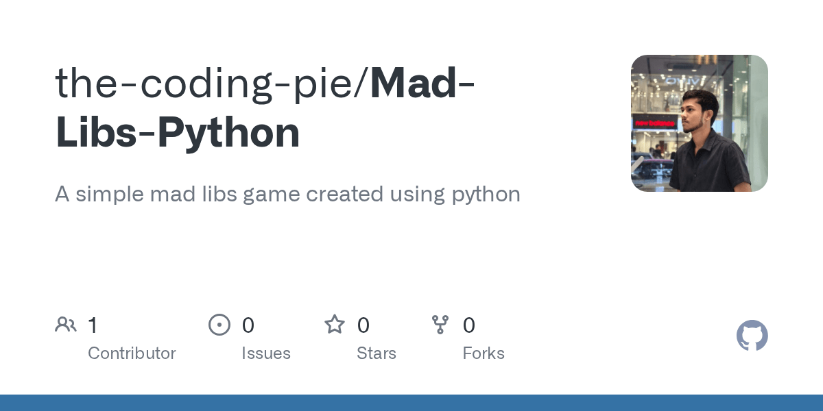 MadLibsPython/madlibs.py at master · thecodingpie/MadLibsPython