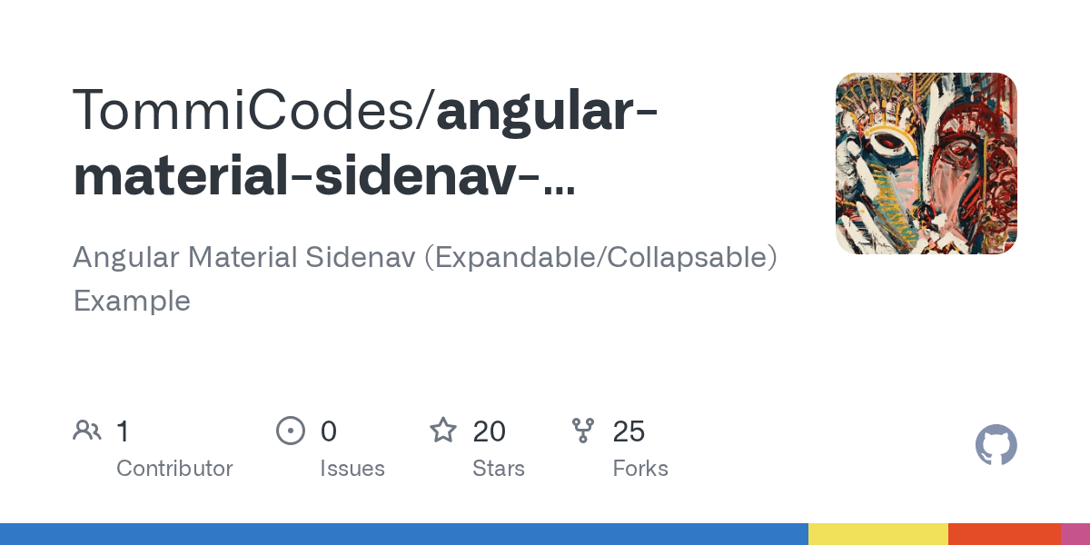 GitHub ThomasOliver545/angularmaterialsidenavexpandable Angular