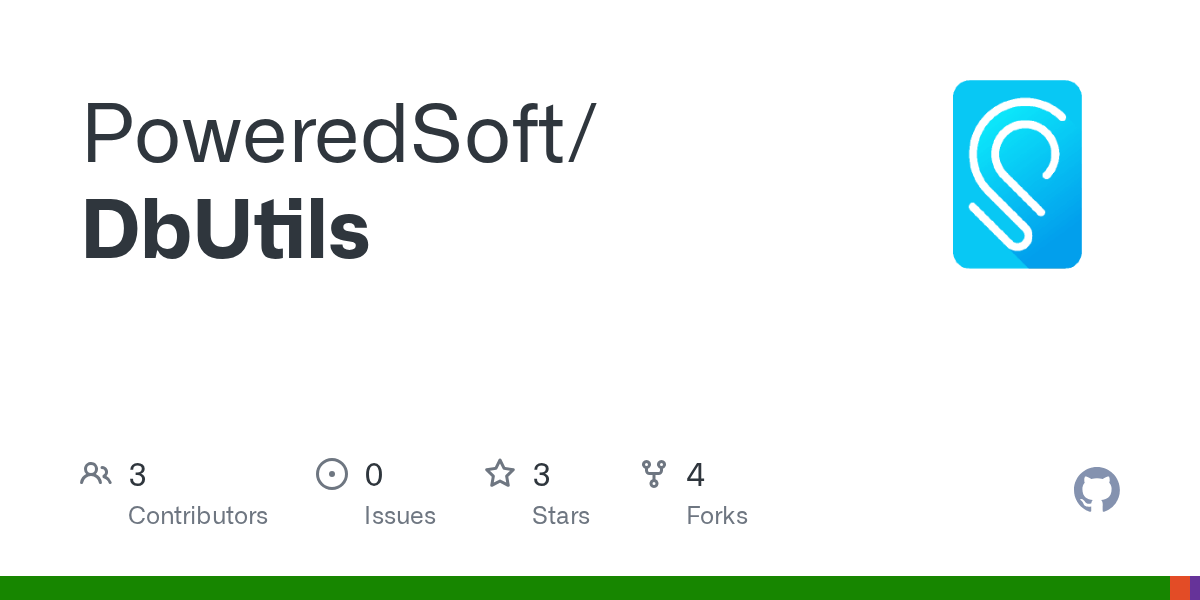 GitHub PoweredSoft/DbUtils