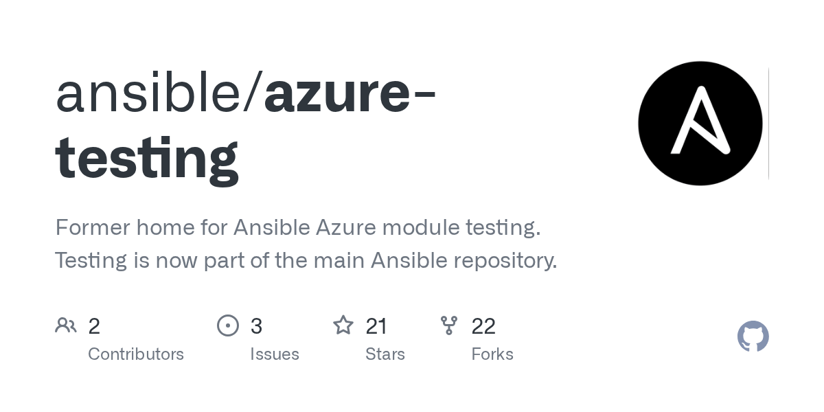 azuretesting/main.yml at master · ansible/azuretesting · GitHub