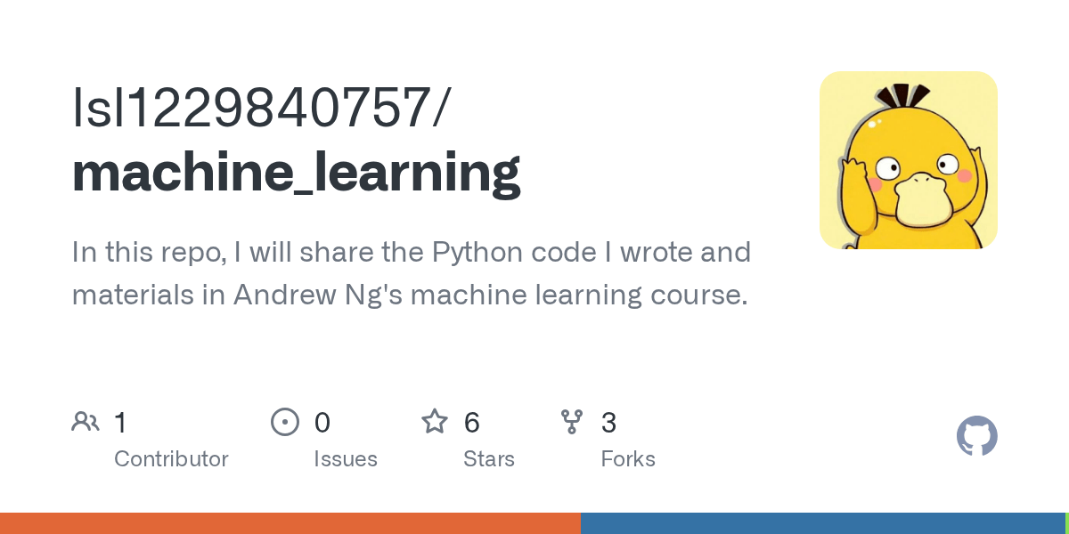 GitHub lsl1229840757/machine_learning In this repo, I will share the