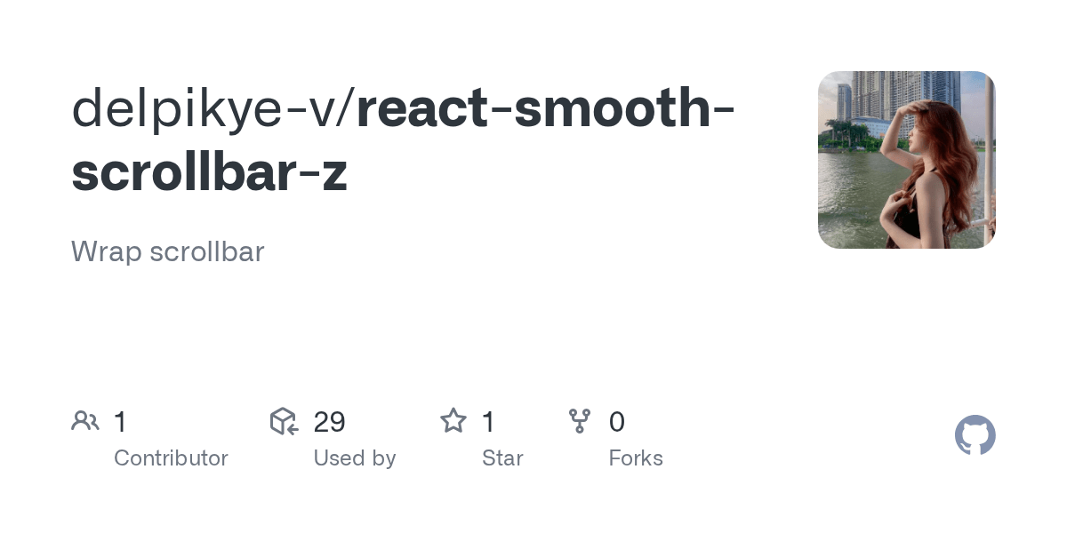 GitHub delpikyev/reactsmoothscrollbar Wrap scrollbar
