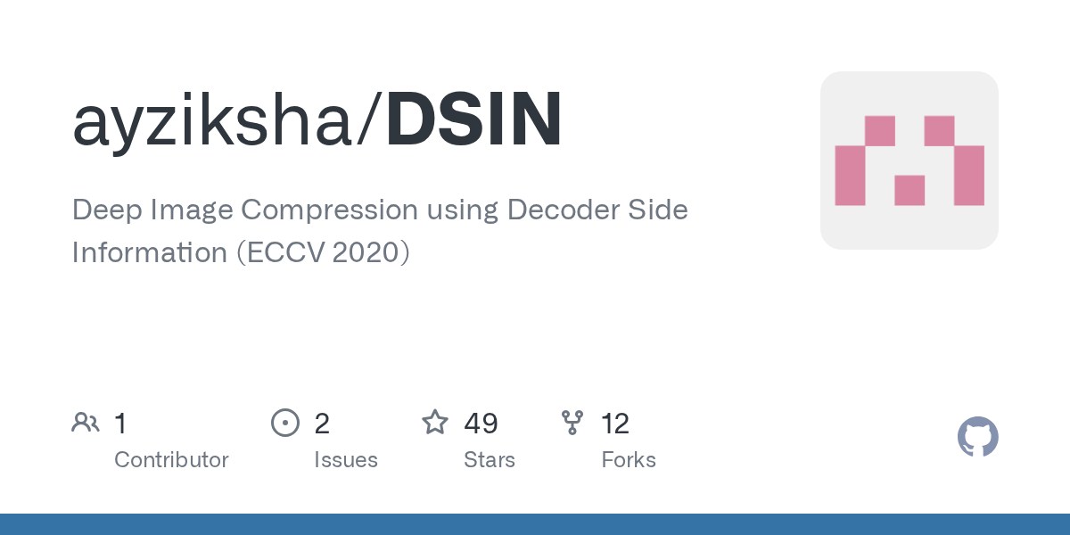 GitHub ayziksha/DSIN Deep Image Compression using Decoder Side
