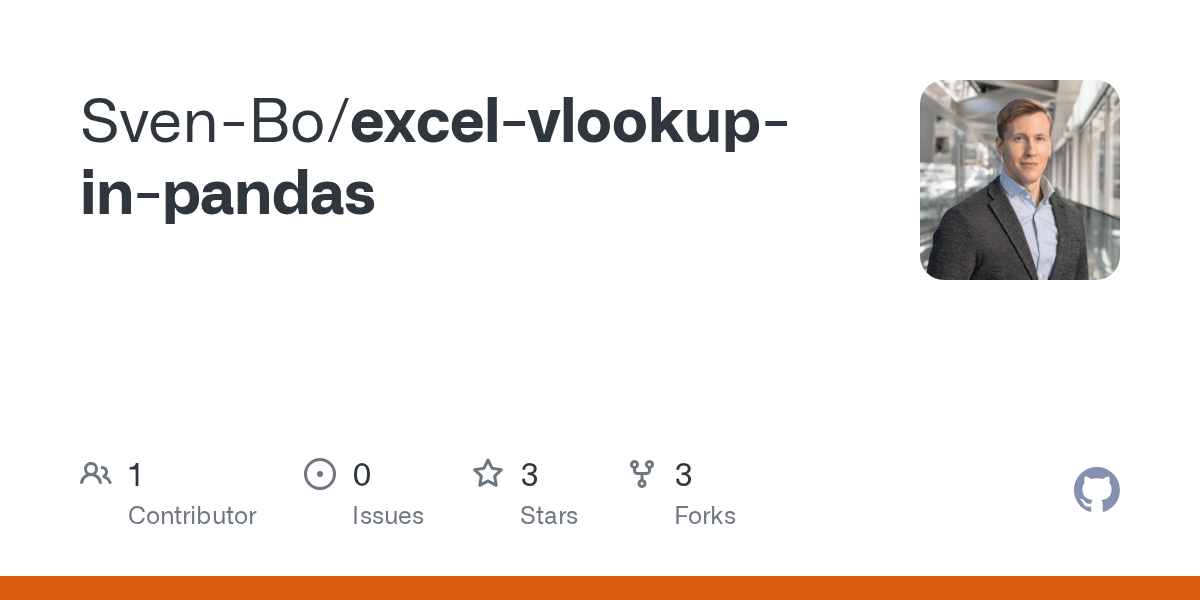 excelvlookupinpandas/data at master · SvenBo/excelvlookupin