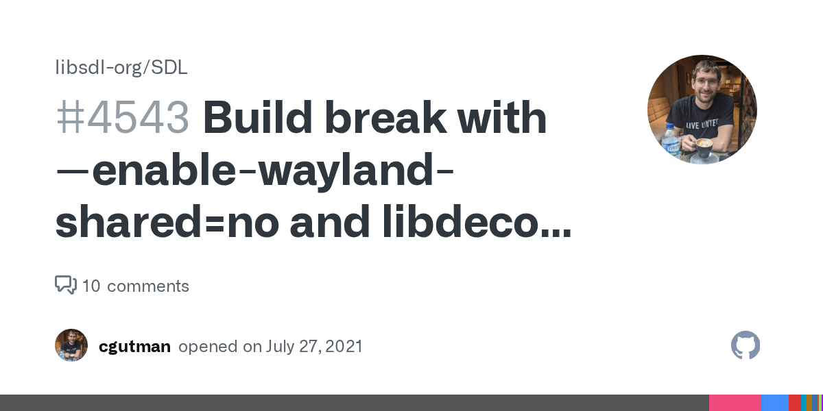 Build break with enablewaylandshared=no and libdecor present