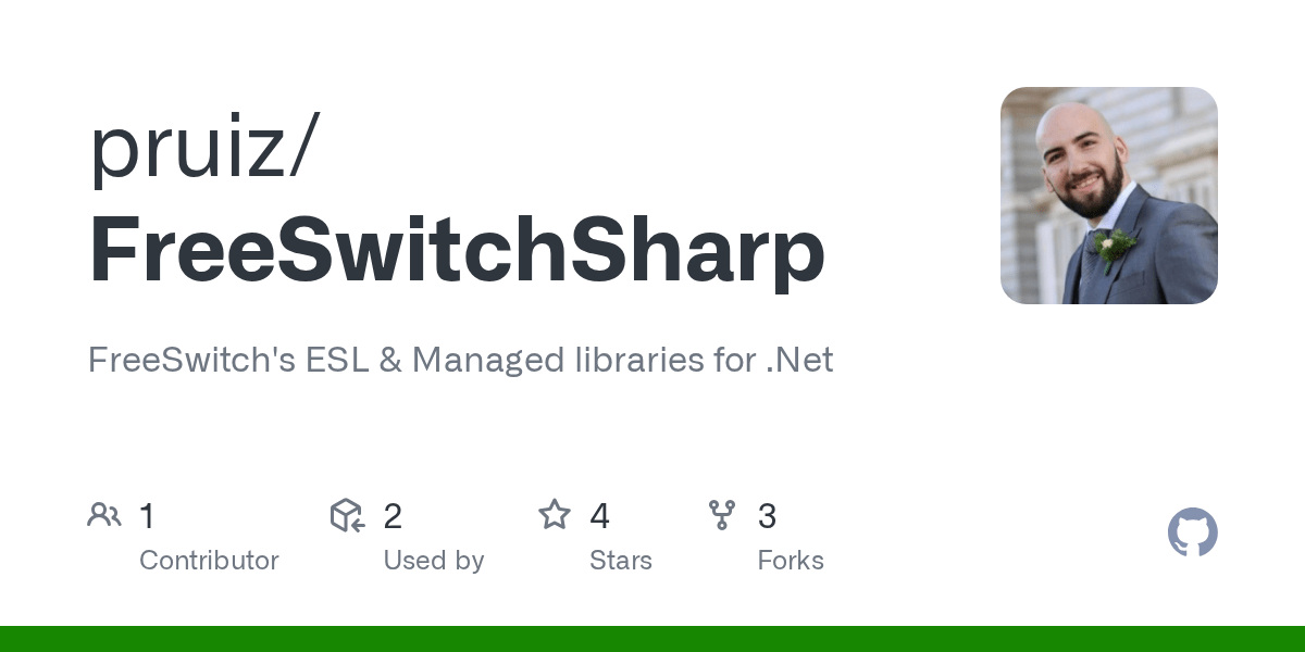 GitHub - pruiz/FreeSwitchSharp: FreeSwitch's ESL & Managed libraries