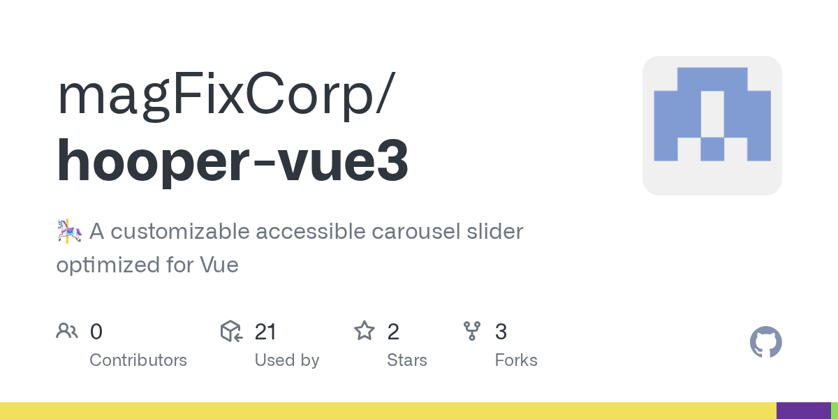 GitHub magFixCorp/hoopervue3 🎠 A customizable accessible carousel