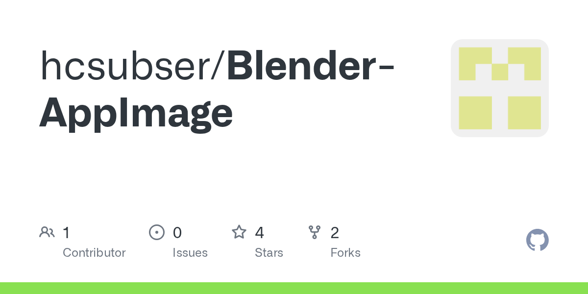 GitHub hcsubser/BlenderAppImage