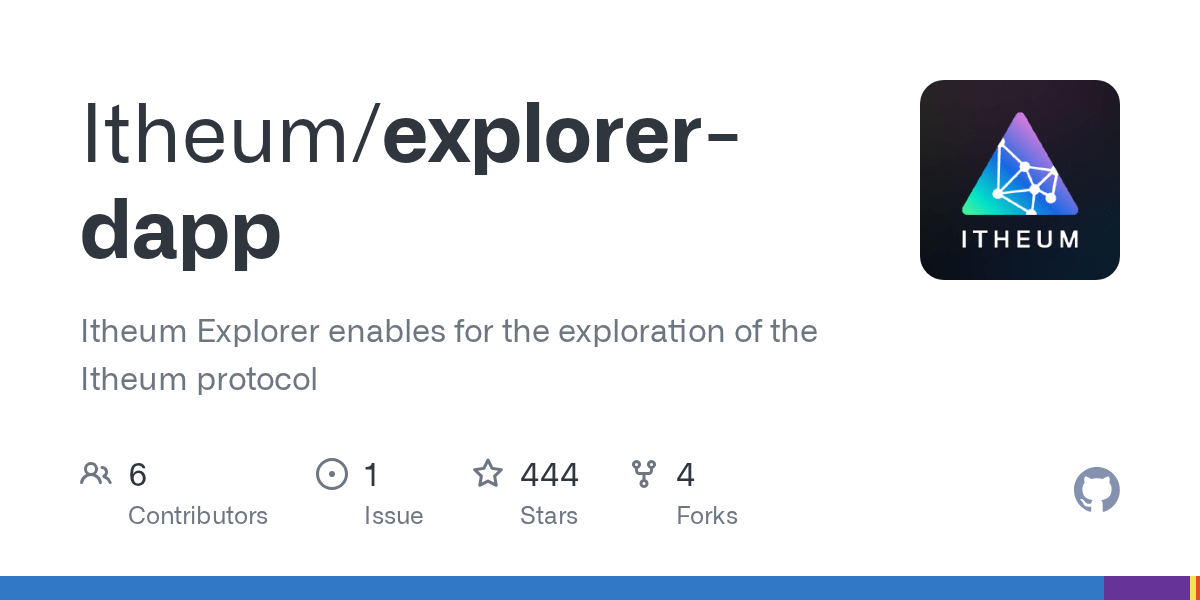 GitHub Itheum/explorerdapp Itheum Explorer enables for the