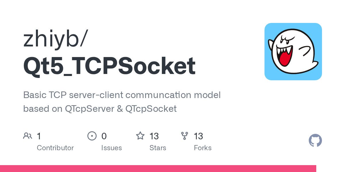 GitHub zhiyb/Qt5_TCPSocket Basic TCP serverclient communcation