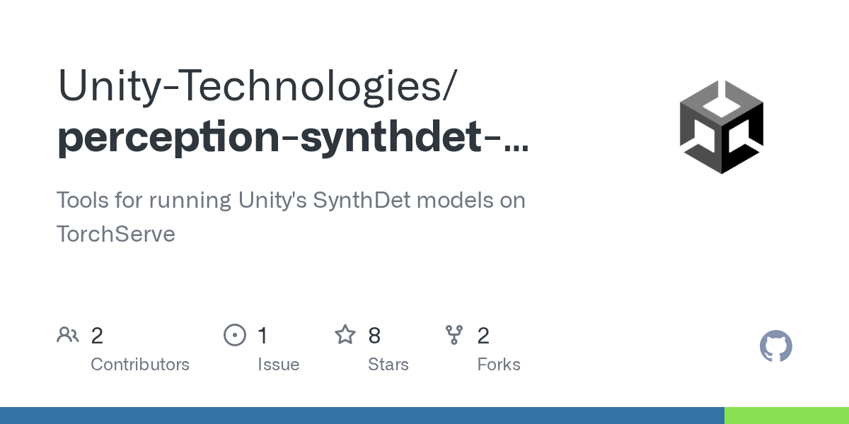 perceptionsynthdettorchserve/gettingstarted.md at master · Unity