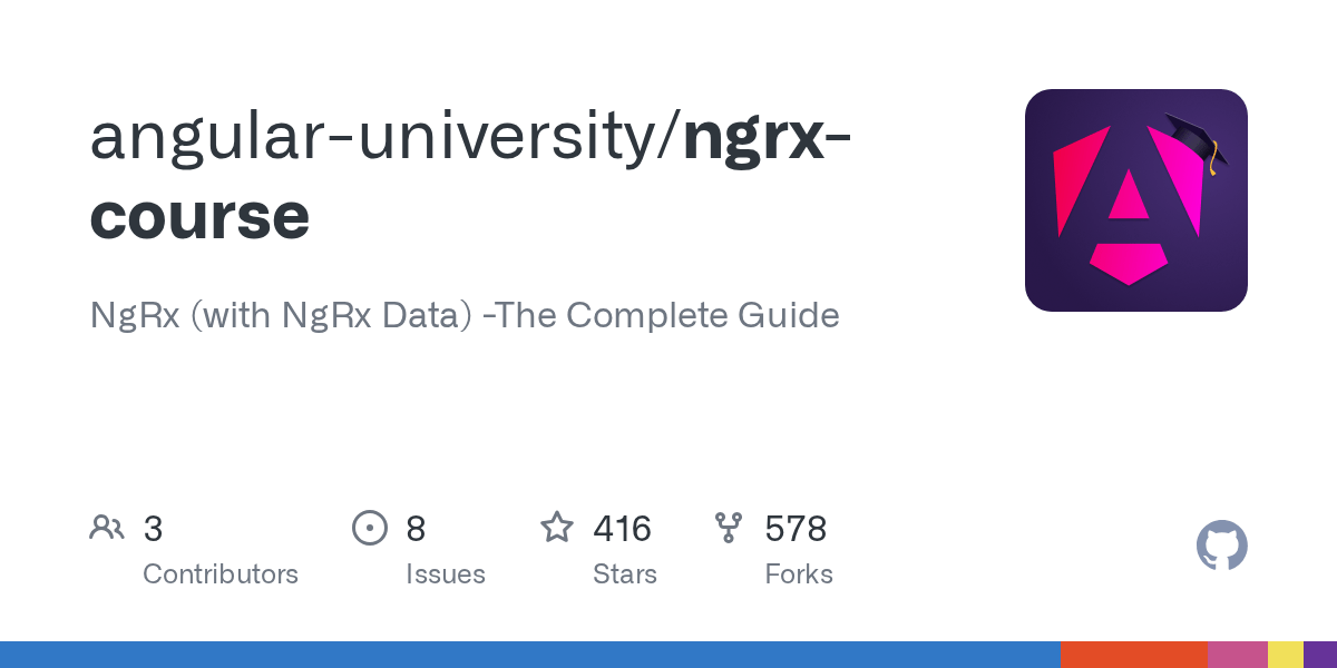 GitHub angularuniversity/ngrxcourse NgRx (with NgRx