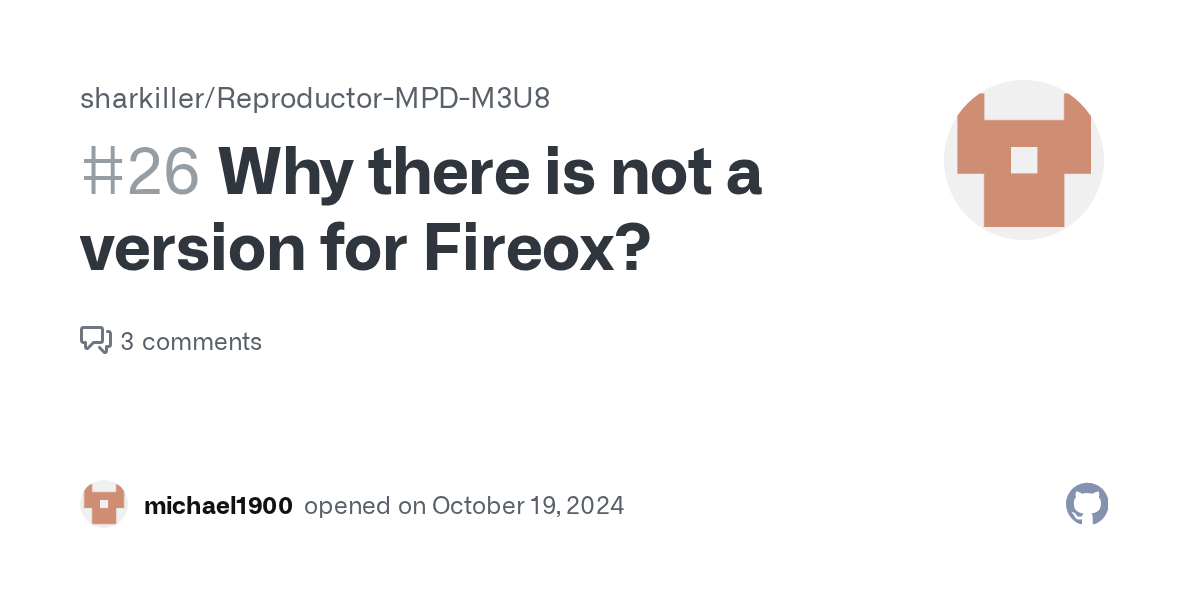 Why there is not a version for Fireox? · Issue 26 · sharkiller