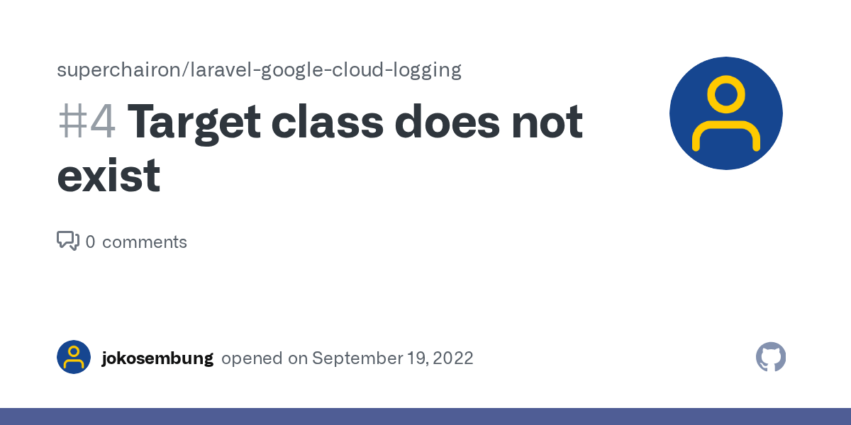Target class does not exist · Issue 4 · superchairon/laravelgoogle