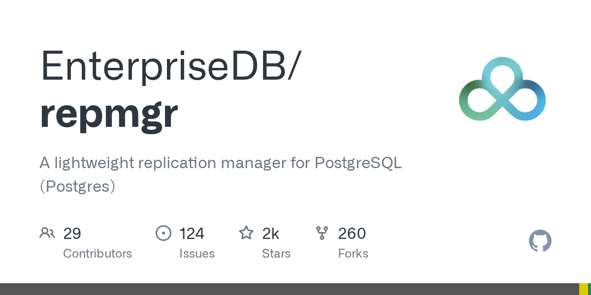repmgr/repmgr.conf.sample at master · EnterpriseDB/repmgr · GitHub