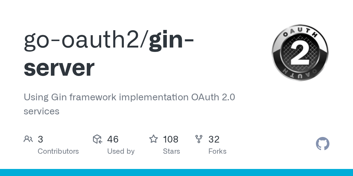ginserver/server.go at master · gooauth2/ginserver · GitHub