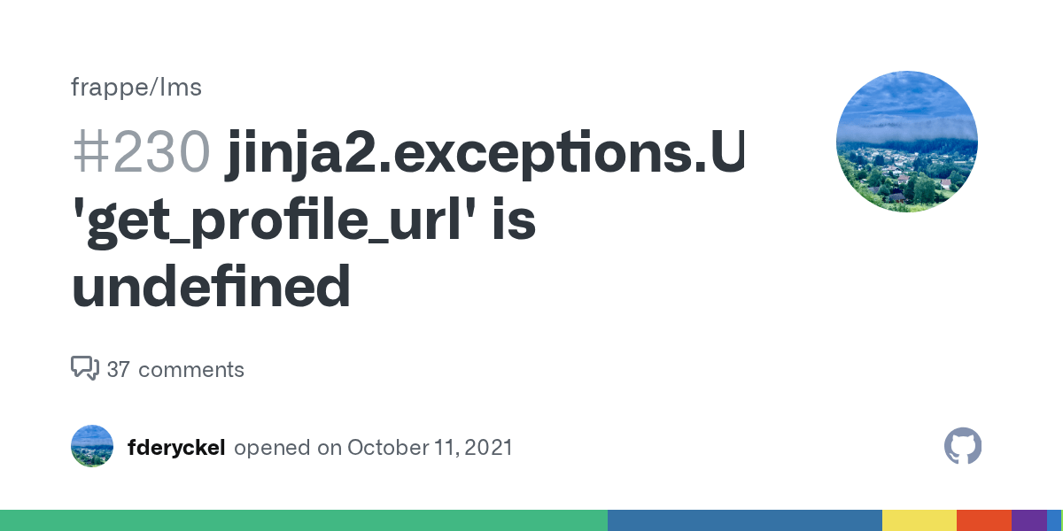 jinja2.exceptions.UndefinedError 'get_profile_url' is undefined