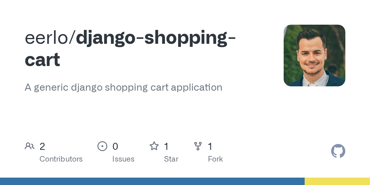 GitHub A generic django shopping cart
