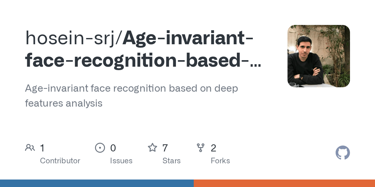 GitHub hoseinsrj/Ageinvariantfacerecognitionbasedondeep